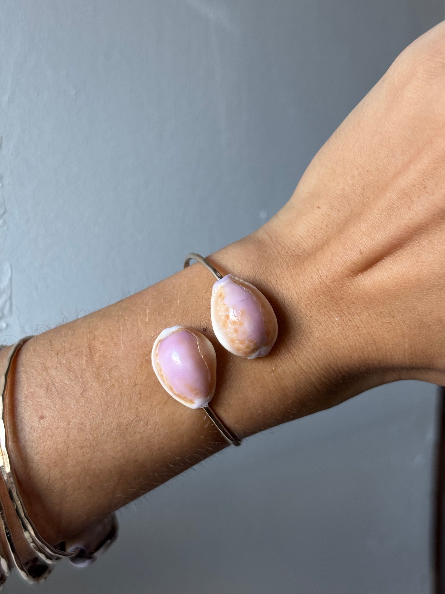 Honey Cowrie Cuff