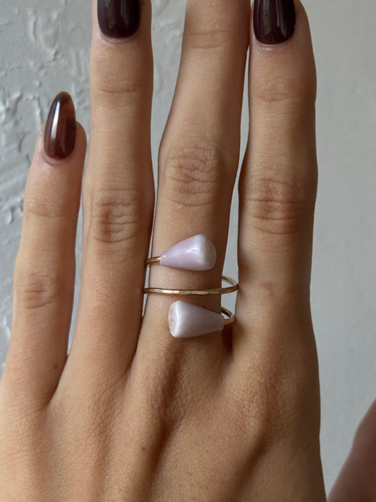 8 Double Shell Ring