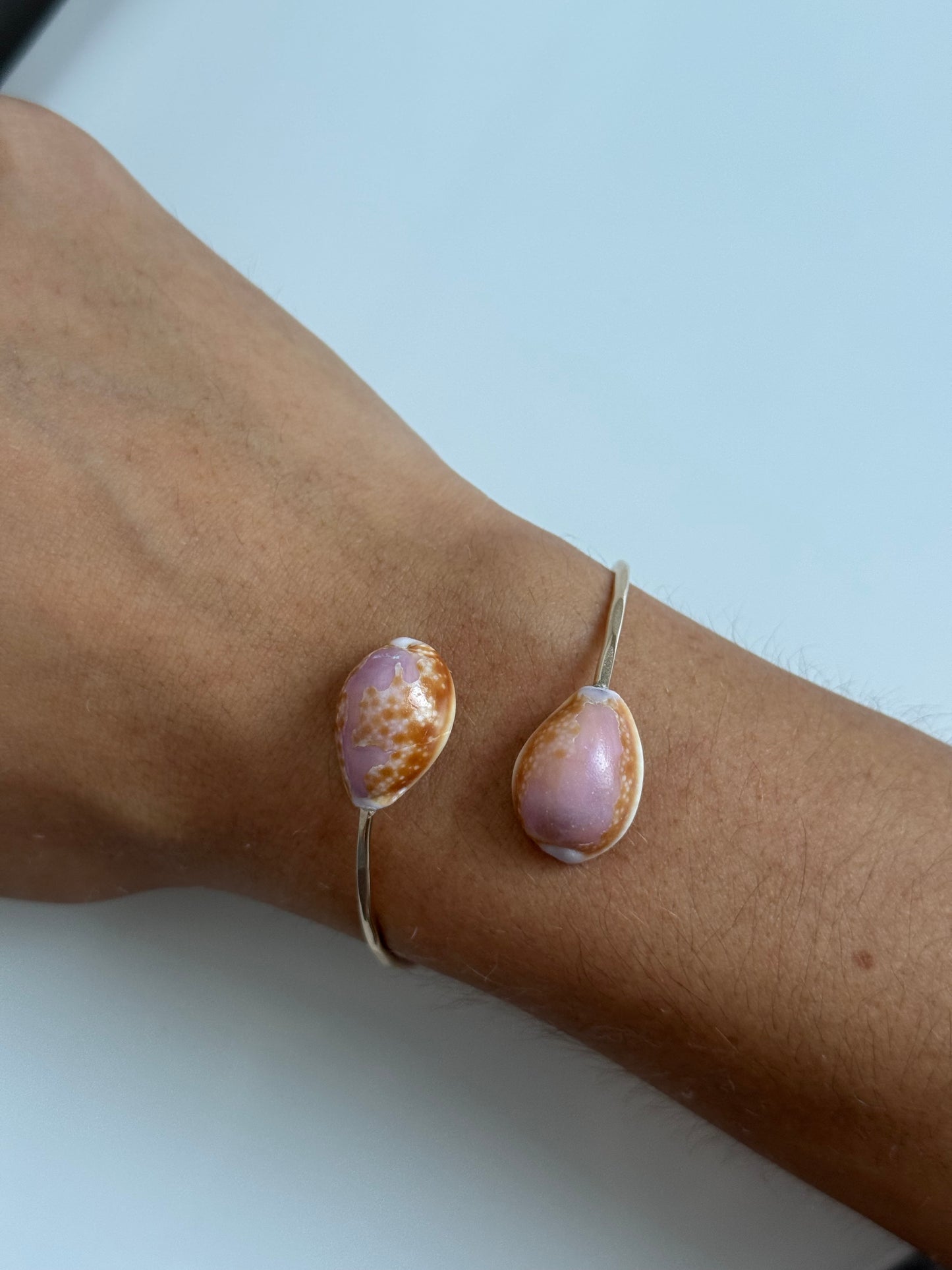 Honey Cowrie Cuff
