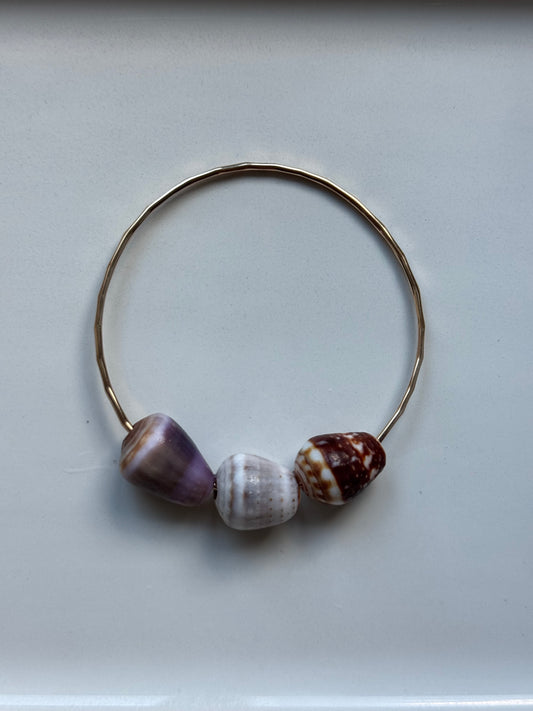 7 Triple Shell Bangle